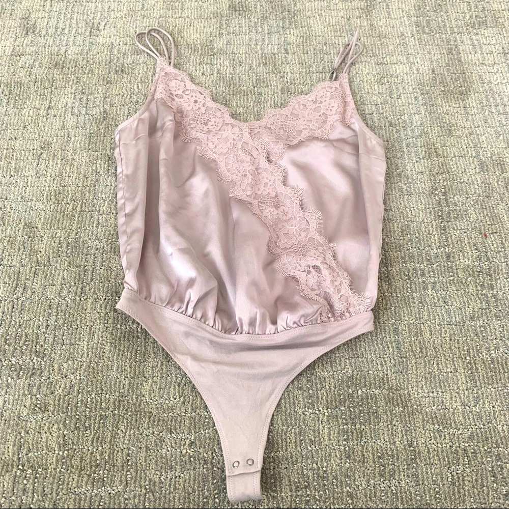 Abercrombie blush lace bodysuit